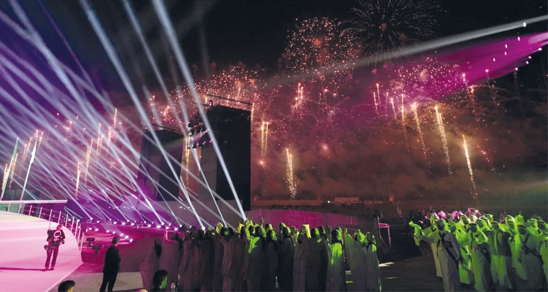 سلطنة عمان تشارك فـي حفل افتتاح الدورة والكليبي والوهيبي يودّعان منافسات السباحة