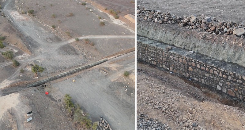 البدء فـي تنفيذ مشروع سد الهيال فـي عبري