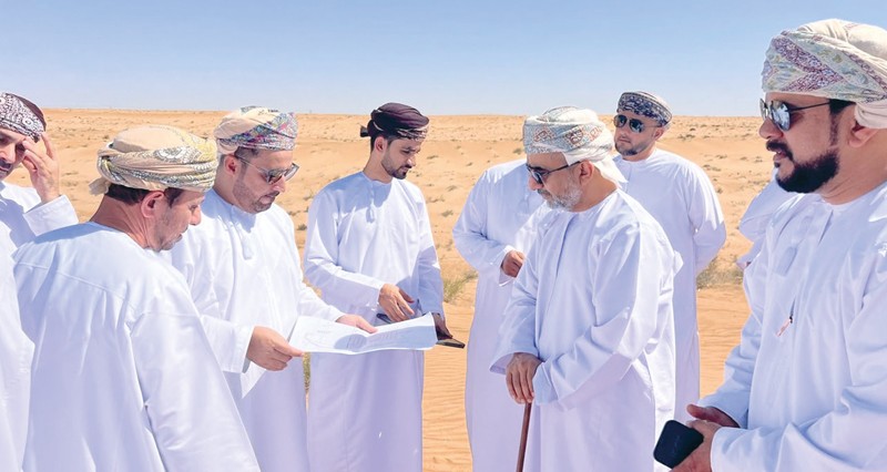 استعراض المشاريع الخدمية والتنموية فـي جعلان بني بوحسن