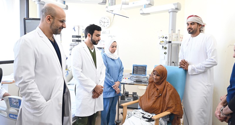 المركز الوطني لطب وجراحة القلب يجري أول عملية زراعة قلب صناعي