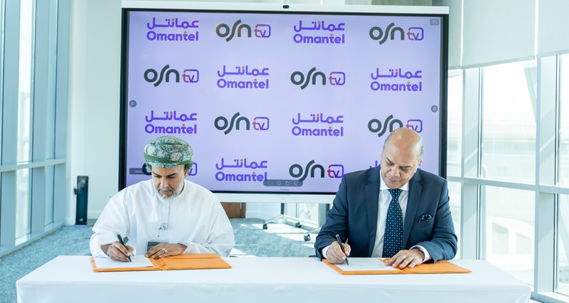 عمانتل توقع شراكة استراتيجية مع OSNTV