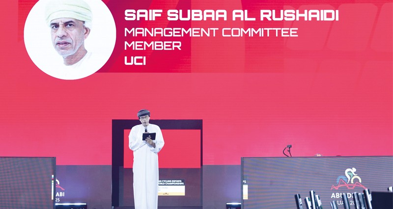 سيف الرشيدي ممثلا للاتحاد الدولي فـي بطولة العالم للدراجات الإلكترونية