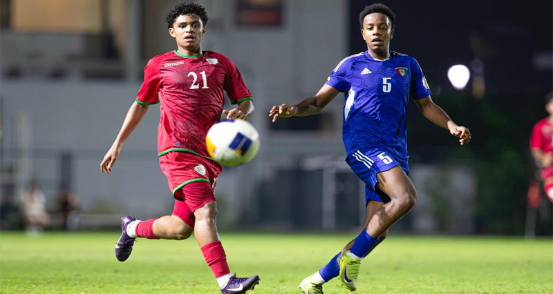 منتخبنا الوطني لناشئي القدم يخسر وديا أمام الكويت