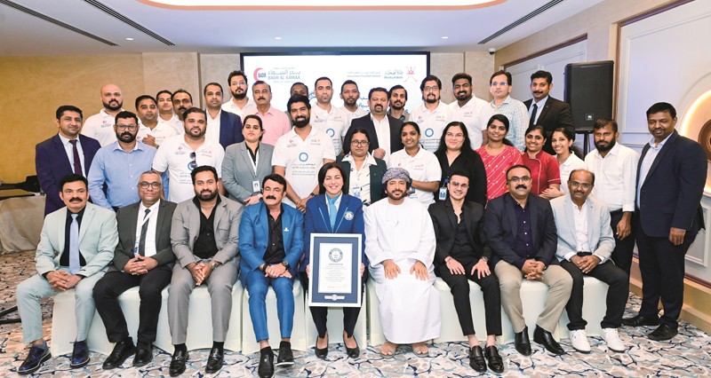 &laquo;بدر السماء&raquo; تحقق رقما قياسيا فـي جينيس للأرقام القياسية ضمن حملة مرض السكري