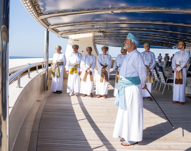 جلالةُ السُّلطان يشملُ برعايته السّامية استعراضَ الأسطول 2025م