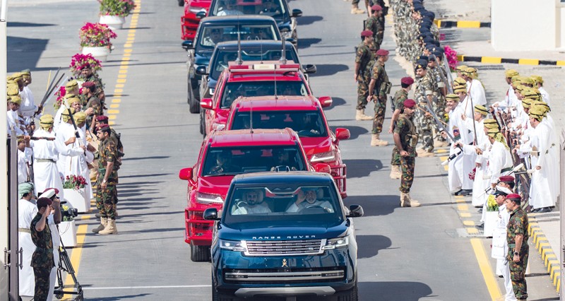 جلالة السلطان يشمل برعايته السامية استعراض الأسطول البحري 2025