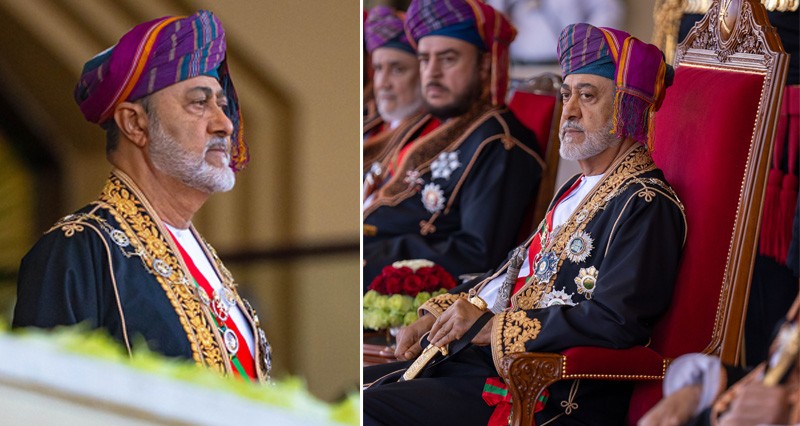 جلالة السلطان يشمل برعايته السامية الاستعراض العسكري الكبير بمناسبة اليوم الوطني المجيد