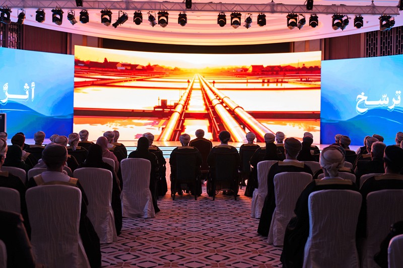 بلعرب بن هيثم يرعى الاحتفاء بإنجاز مشروعات استراتيجية فـي منظومة المياه