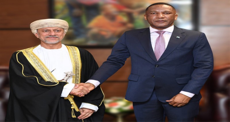 رئيس بوتسوانا يستقبل رئيس جهاز الاستثمار العُماني