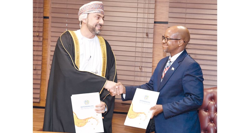 سلطنة عمان وبوتسوانا تضعان اللبنة الأولى لشراكة اقتصادية واستثمارية مستدامة