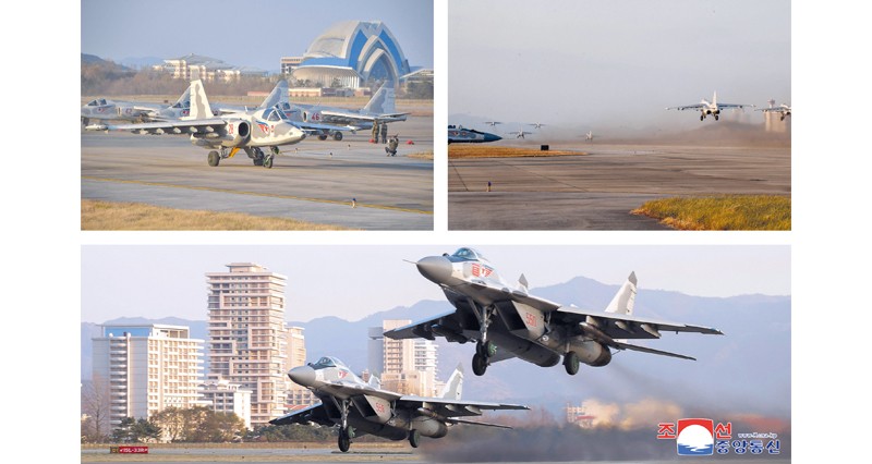 زعيم كوريا الشمالية يتعهد بتجهيز قواته الجوية بـ &laquo;أصول استراتيجية&raquo;