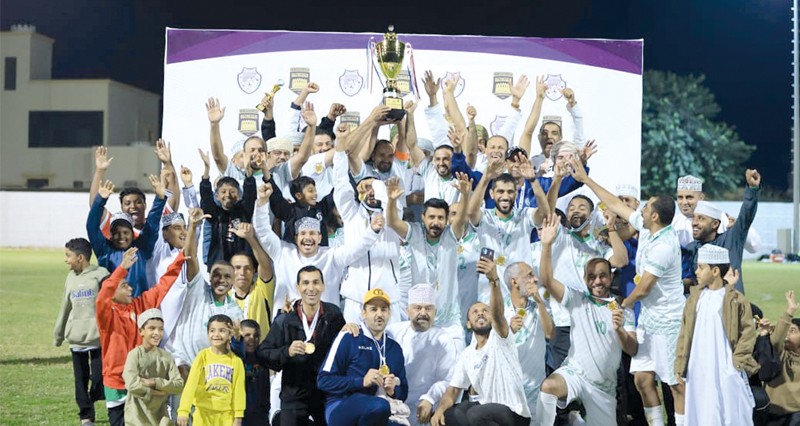 ختام بطولة البداية لقدامى اللاعبين بالسويق