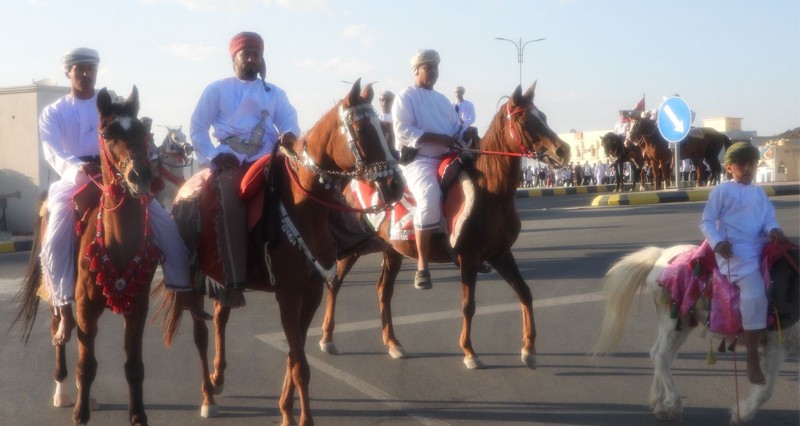 مسير وطني على ظهور الجياد فـي ينقل