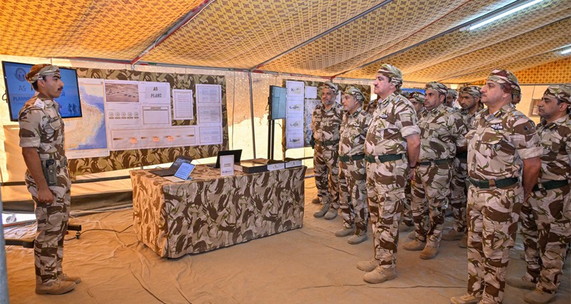 سلاح الجو السلطاني ينفذ البيان العملي للتمرين التعبوي &laquo;شمس 35&raquo;