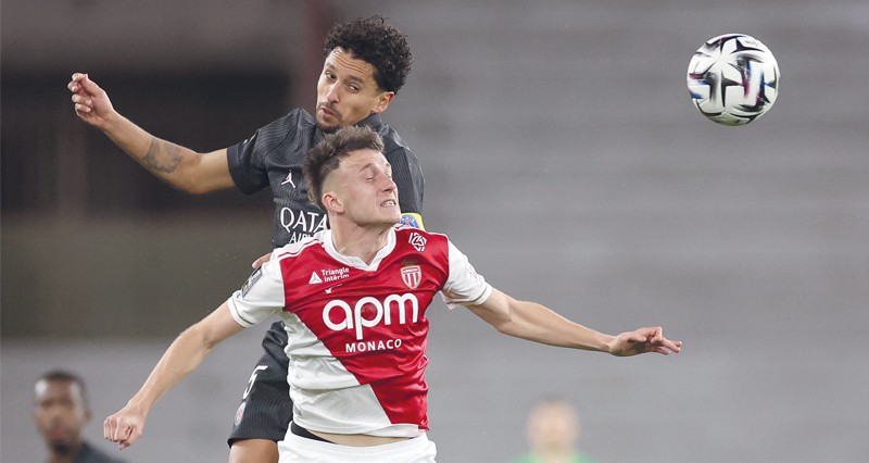 موناكو يسقط سان جرمان فـي &laquo;أسوأ مباراة&raquo; ومرسيليا يهدر الهدية فـي الدوري الفرنسي