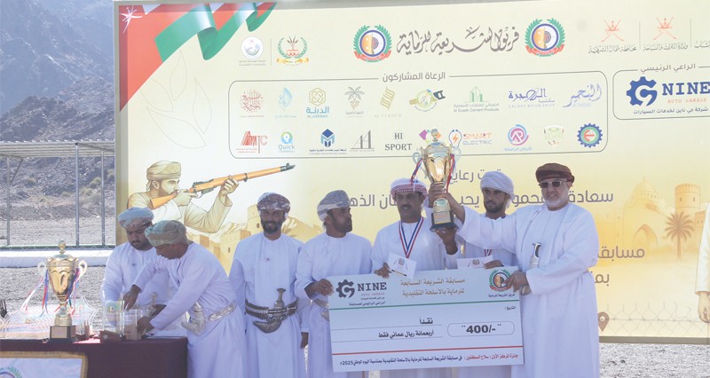 ختام مثير لمسابقة الرماية بسمد الشأن