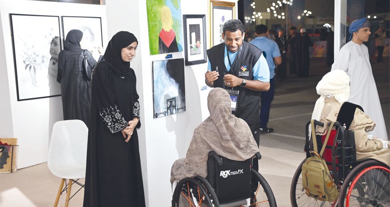افتتاح المهرجان السنوي السادس للأشخاص ذوي الإعاقة