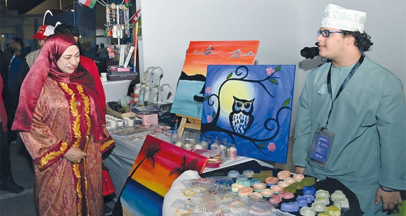 افتتاح المهرجان السنوي السادس للأشخاص ذوي الإعاقة