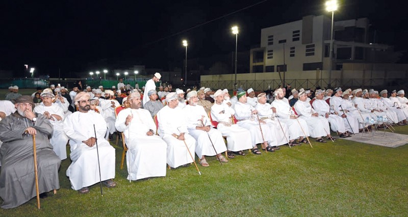 فريق العذيبة ينظم احتفالا بمناسبة اليوم الوطني
