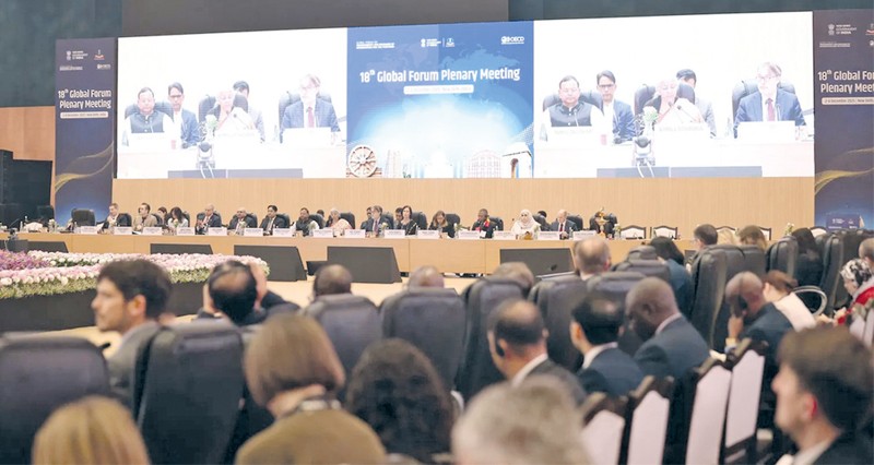 سلطنة عمان تشارك فـي اجتماع المنتدى العالمي للشفافية وتبادل المعلومات للأغراض الضريبية بالهند