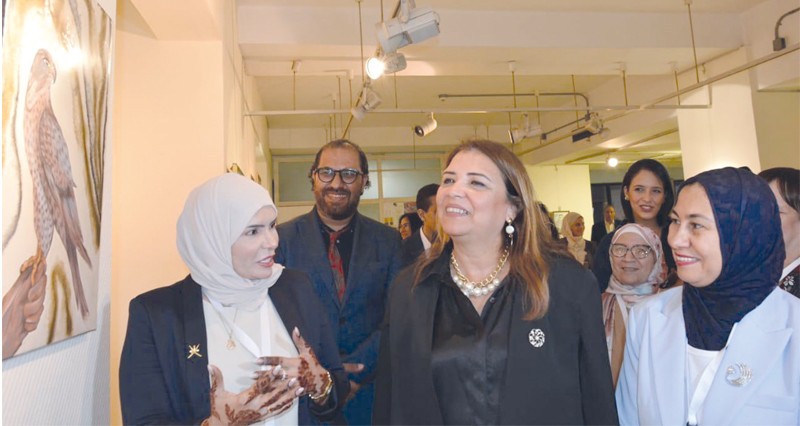 بصمة شريفة المالكية فـي جسور الفن والثقافة