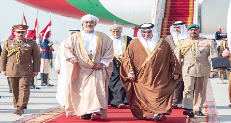 جلالة السلطان يشارك فـي قمة التعاون بـ&laquo;المنامة&raquo;