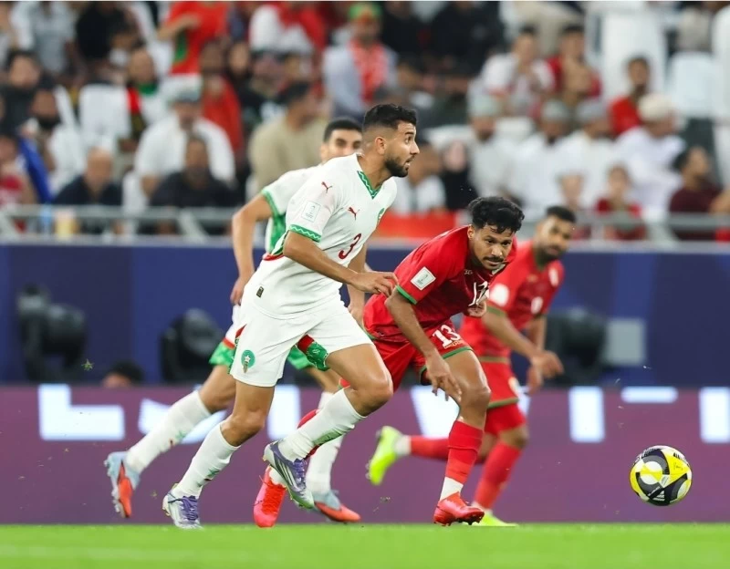في كأس العرب .. بنقطة التعادل أمام المغرب .. الاحمر يبقي على حظوظه.في التأهل والحسم بالجولة الاخيرة