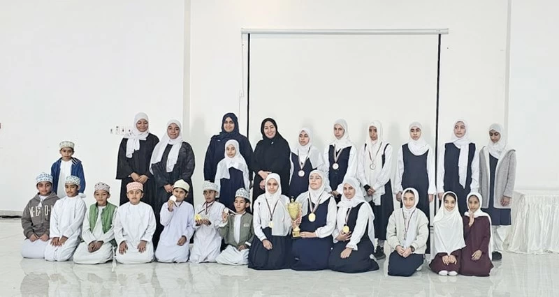 ختام بطولة الشطرنج لمدارس نخل ووادي المعاول