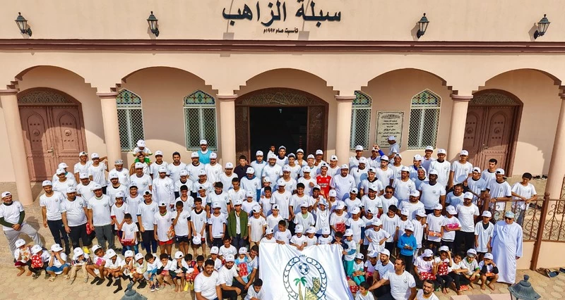 فريق &laquo;الاتفاق&raquo; بقرية الزاهب بالمضيبي ينظم يوما رياضيا مفتوحا