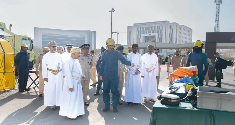 بدء التقييم الدولي لـ 'البحث والإنقاذ' وتدشين مركبات حديثة لحوادث المواد الخطرة