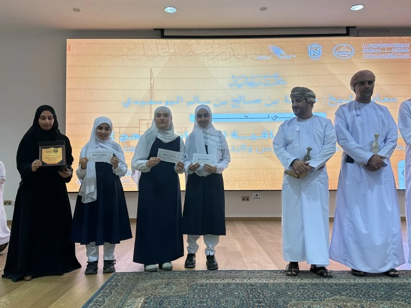 ختام مسابقة فرسان المناهج لمدارس نخل ووادي المعاول