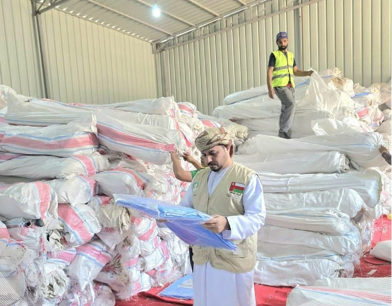 'الأعمال الخيرية' تُعلن جاهزية نقل الخيام إلى قطاع غزة