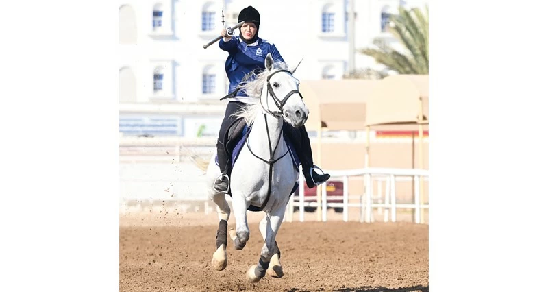 قيادة شرطة الخيالة تحقق مراكز متقدمة فـي مسابقة الاتحاد العماني للفروسية والسباق لالتقاط الأوتاد