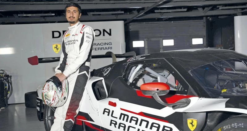 سائق فريق المنار للسباقات الفيصل الزبير ينضم إلى فريق دراجون فـي سباق الخليج 12 ساعة بأبوظبي