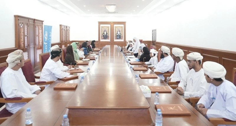 &laquo;اليونيسف&raquo; تنظم جلسة حوارية للطلبة فـي شمال الشرقية