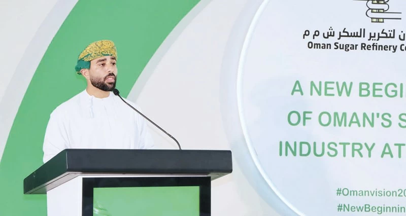 افتتاح مصنع تكرير السكر بميناء صحار باستثمار يتجاوز 150 مليون ريال عماني
