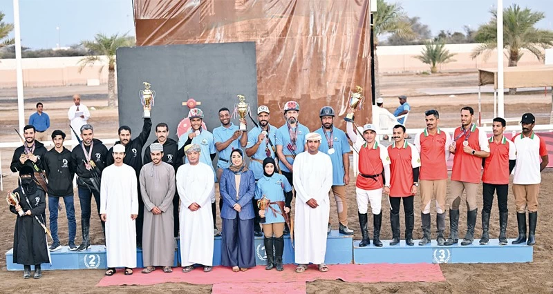 فرسان عمان يخطفون لقب مسابقة الاتحاد للرماية بالقوس بالرحبة