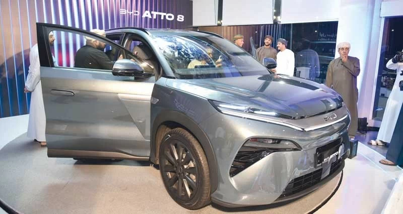 إطلاق بي واي دي أوتو 8 الرياضية متعددة الاستخدامات فـي سلطنة عمان