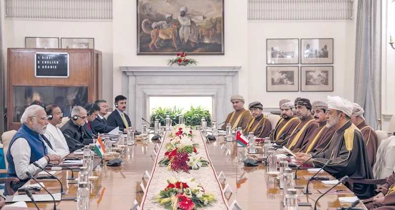 تتضمن محادثات مع جلالة السلطان .. رئيس وزراء الهند يبدأ زيارة رسمية اليوم