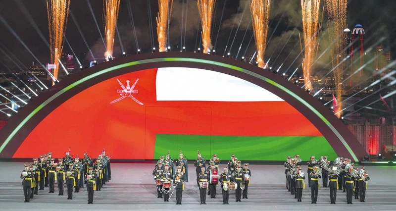 موسيقى الحرس السلطاني تشارك فـي فعاليات مهرجان الدوحة الدولي للموسيقى والمشاة 2025م