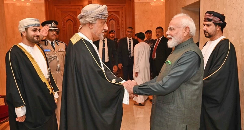 مأدبة عشاء رسمية تكريمًا لرئيس وزراء الهند