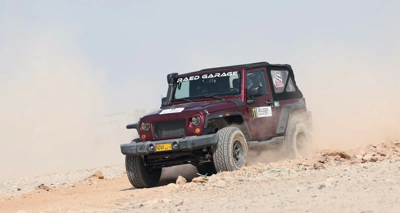 الطوقي والوردي يحرزان لقب رالي عمان باها سبرينت بنخل