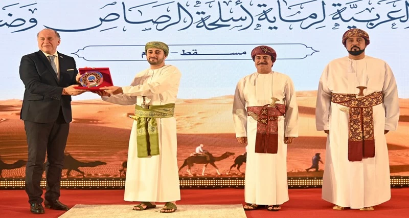 ذي يزن بن هيثم  يفتتح البطولة العربية لرماية أسلحة الرصاص وضغط الهواء