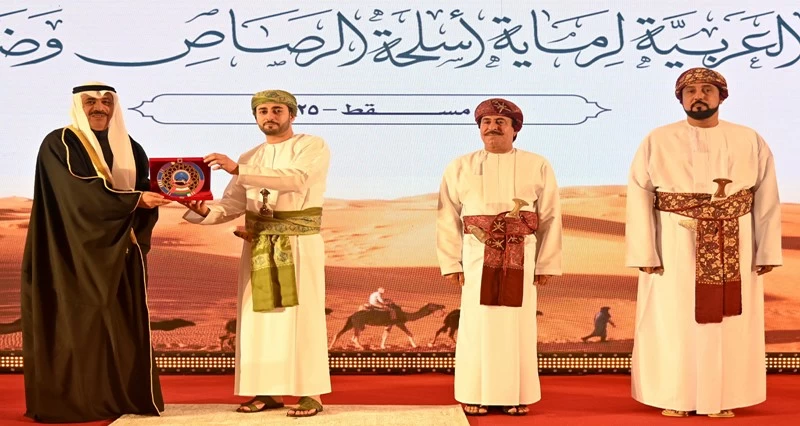 ذي يزن بن هيثم  يفتتح البطولة العربية لرماية أسلحة الرصاص وضغط الهواء