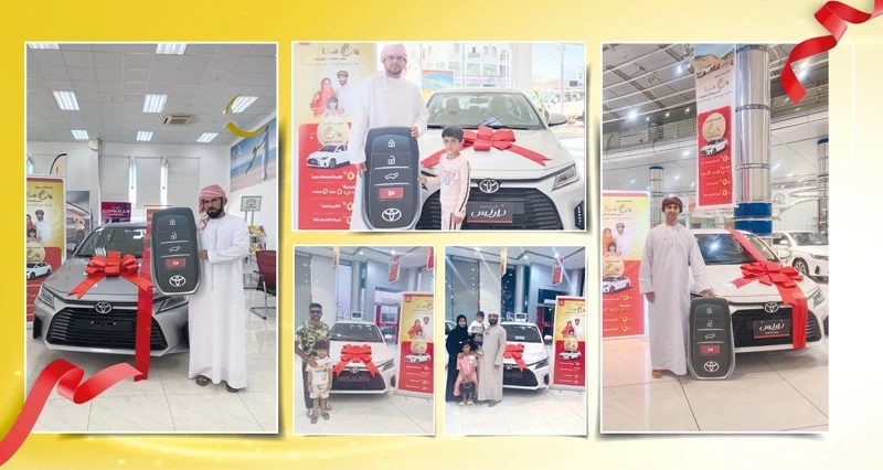 سعود بهوان للسيارات تعلن الفائزين فـي السحب العاشر بسيارات تويوتا ياريس