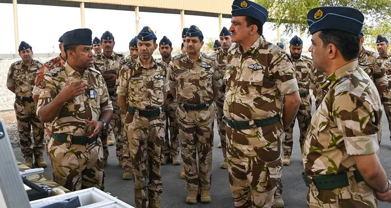 سلاح الجو السلطاني يدشن منظومات ومعدات عسكرية حديثة