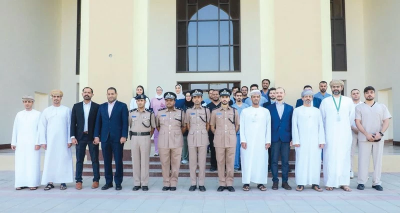 تكريم قيادة شرطة الخيالة