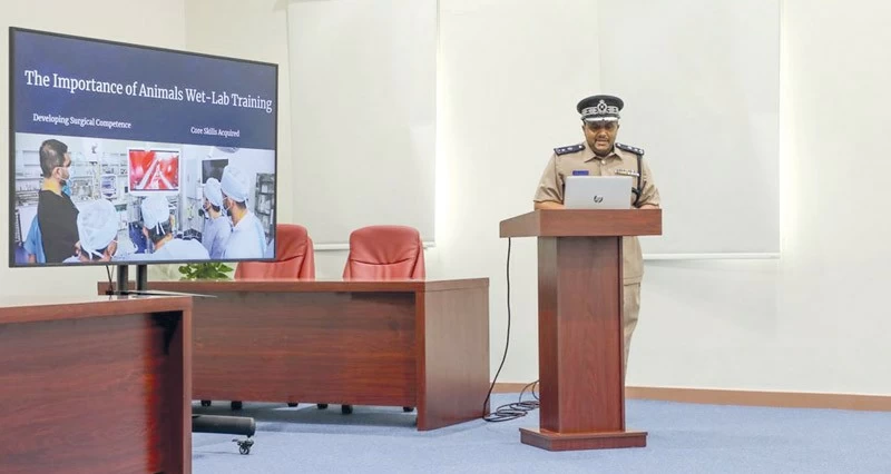 تكريم قيادة شرطة الخيالة