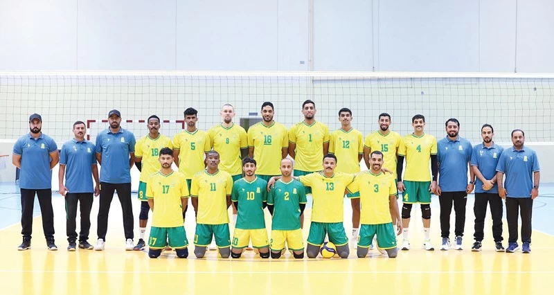 السيب فـي مواجهة قطر القطري ومجيس يلاقي المحرق البحريني فـي افتتاح البطولة العربية للكرة الطائرة