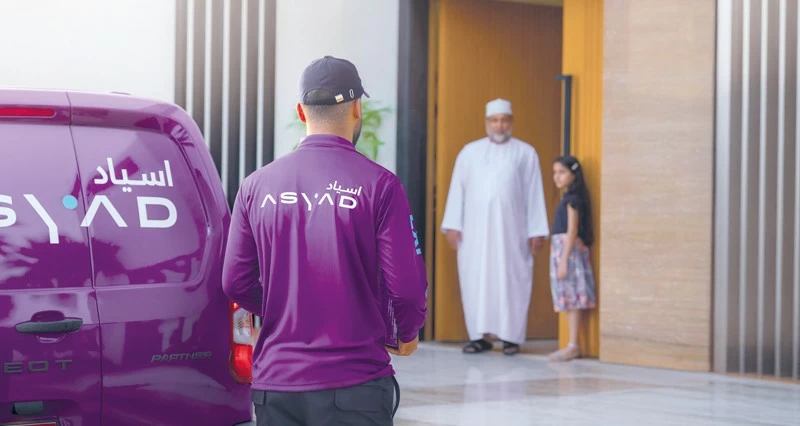 أسياد إكسبريس تعزز ريادتها فـي خدمات التوصيل